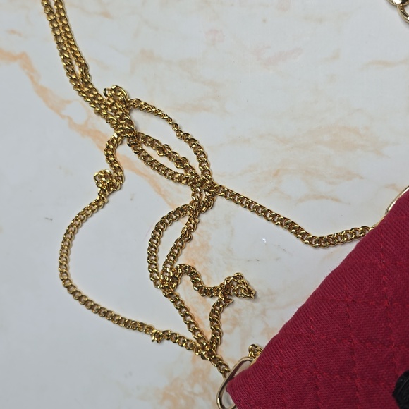 Chanel jersey pink Raspberry Micro Bag - Picture 9 of 11